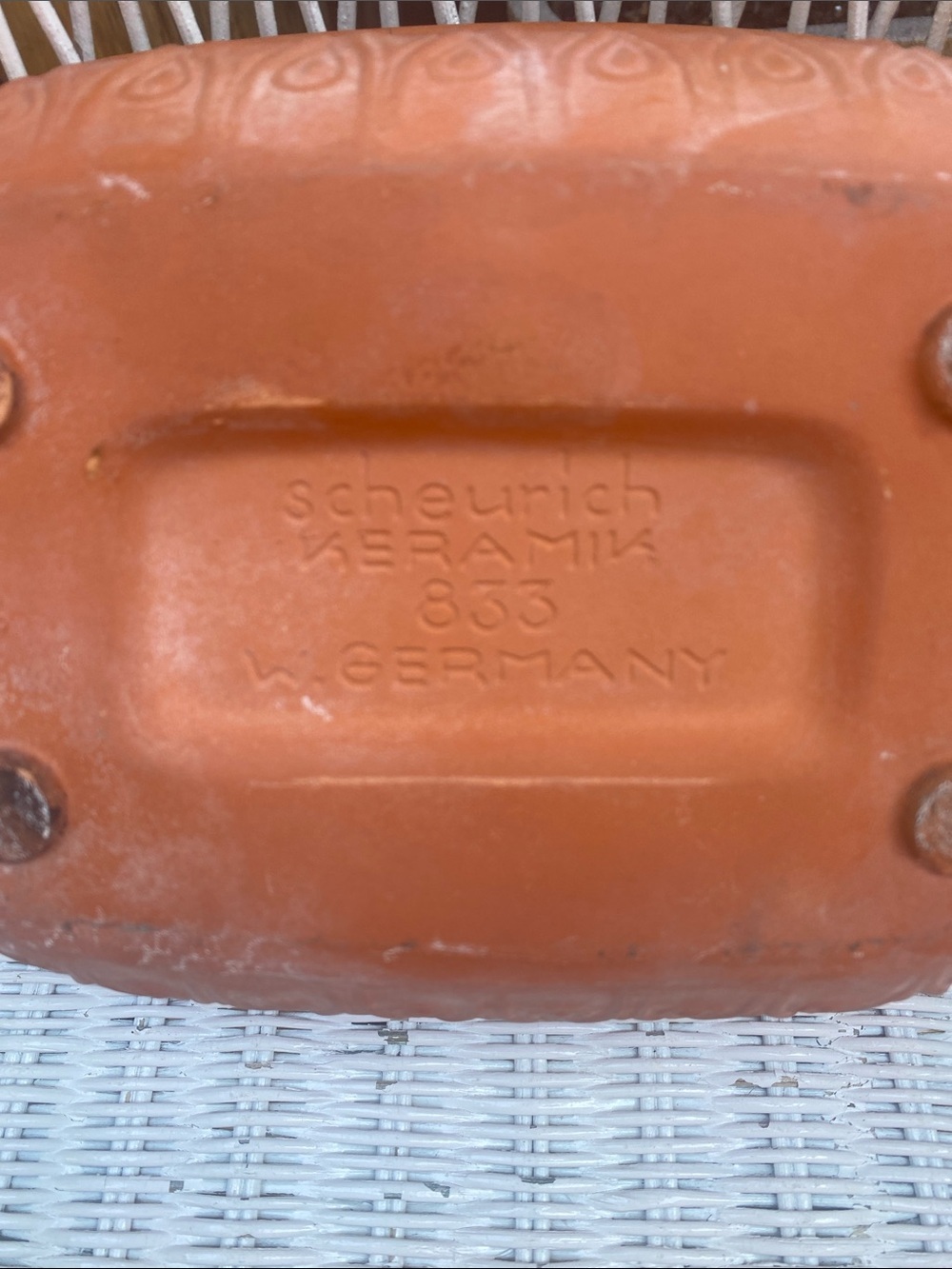Terracotta Schlemmer Topf Clay Baker - Rust Orange - Picture 5 of 16